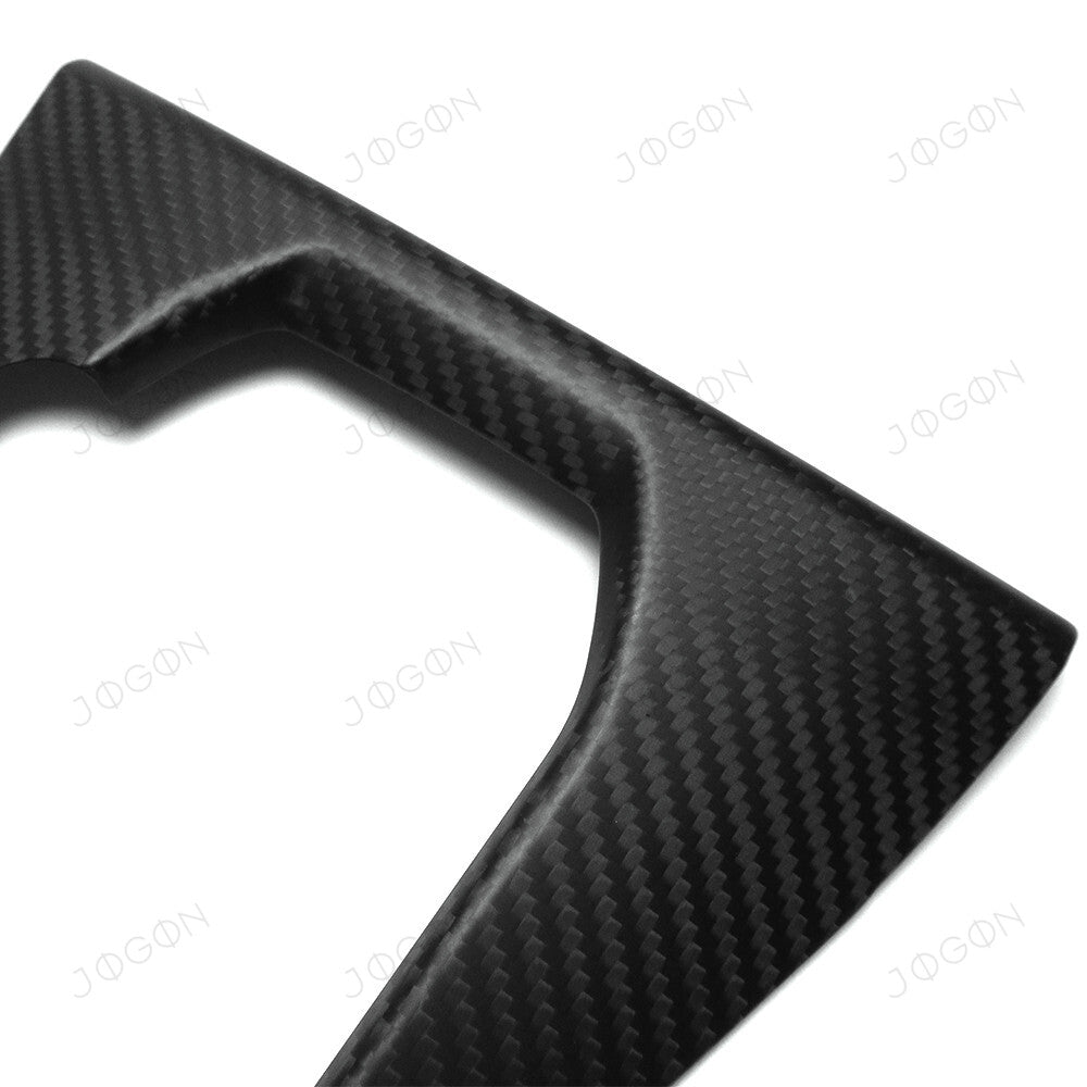 Center Console Frame AT Gear Shift Cover Dry Carbon Fiber for Mustang S650 D2FT018