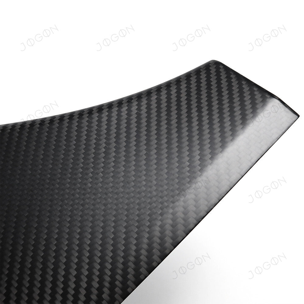 Inner Rear Upper Door Sill Panel Cover Dry Carbon Fiber for Corvette C8 D1WT0105