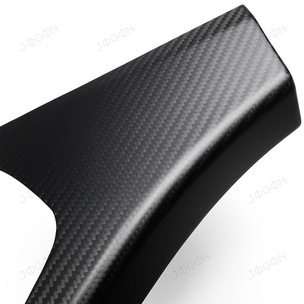 Inner Rear Upper Door Sill Panel Cover Dry Carbon Fiber for Corvette C8 D1WT0105