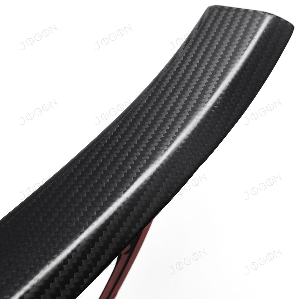 Inner Rear Upper Door Sill Panel Cover Dry Carbon Fiber for Corvette C8 D1WT0105