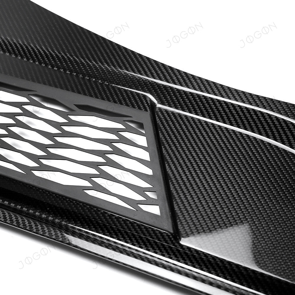 Front Trunk Trims Kit Dry Carbon Fiber for Corvette C8 D1WT0109