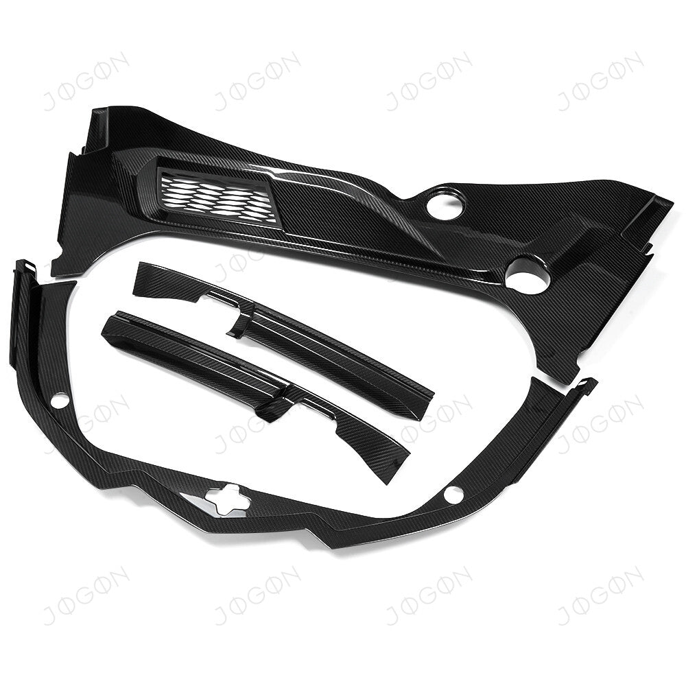 Front Trunk Trims Kit Dry Carbon Fiber for Corvette C8 D1WT0109