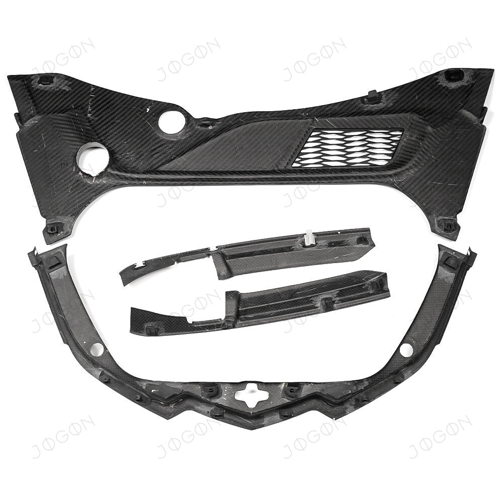 Front Trunk Trims Kit Dry Carbon Fiber for Corvette C8 D1WT0109