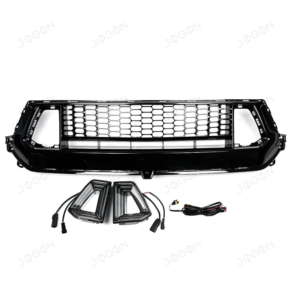 Upper Grille with Light Front Bumper for Ford Mustang S650 GFD030