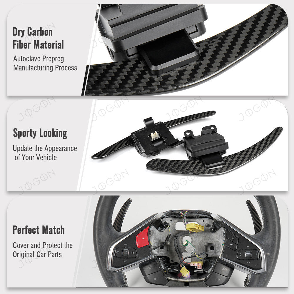 Magnetic Paddle Shifter Real Carbon Fiber for Corvette C8 JWT003