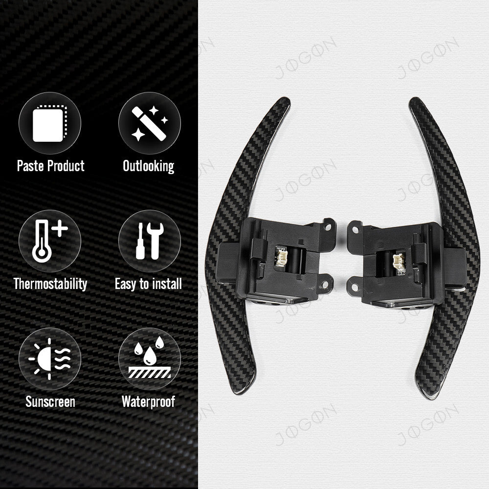 Magnetic Paddle Shifter Real Carbon Fiber for Corvette C8 JWT003