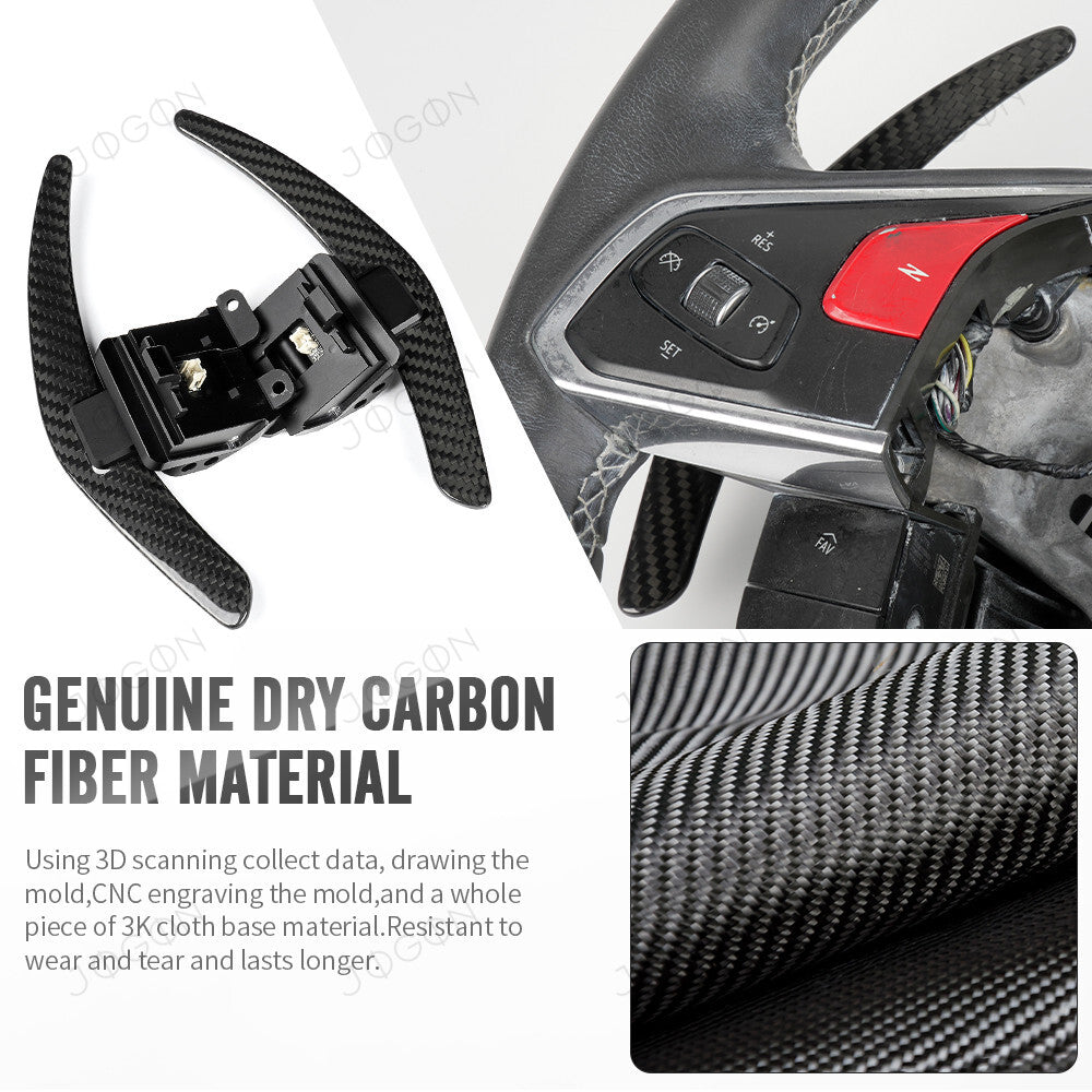 Magnetic Paddle Shifter Real Carbon Fiber for Corvette C8 JWT003
