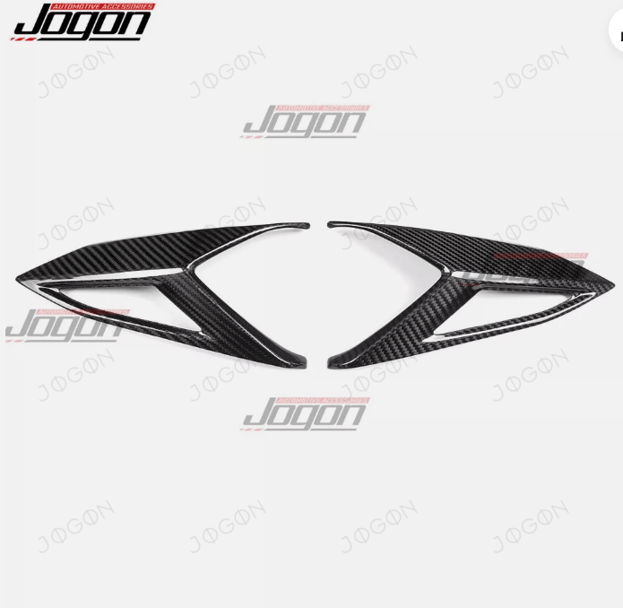 Rear Tailight Side Lamp Frame Cover Trim Dry Carbon Fiber for Corvette C8 D1WT0111A