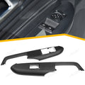 Window Lift Switch Panel Cover Dry Carbon Fiber for Mustang S650 S550 D2FT046
