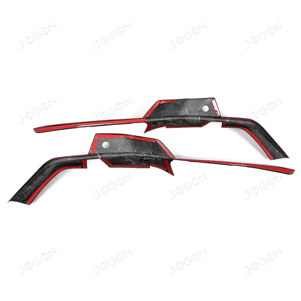 Front Bumper Grille Inserts Trim Dry Carbon Fiber for Corvette C8 Z06 D1WT0116A