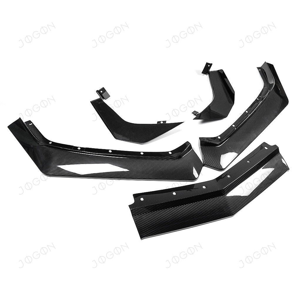 Front Splitters Bumper Lip Dry Carbon Fiber for Corvette C8 D1WT0112A