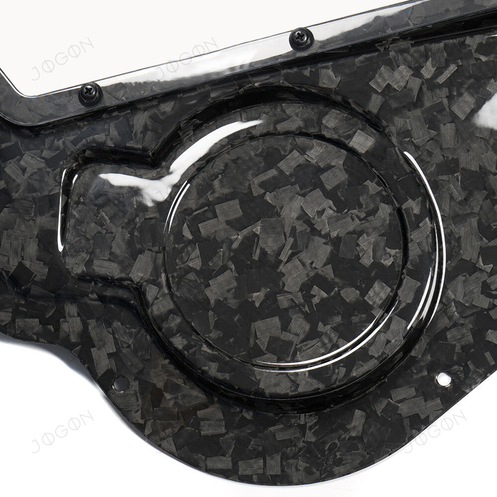 Clear Engine Bay Window Cover Dry Carbon Fiber for Corvette C8 D1WT076