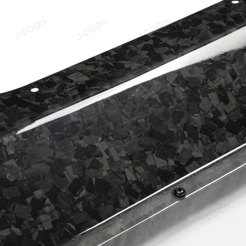 Clear Engine Bay Window Cover Dry Carbon Fiber for Corvette C8 D1WT076