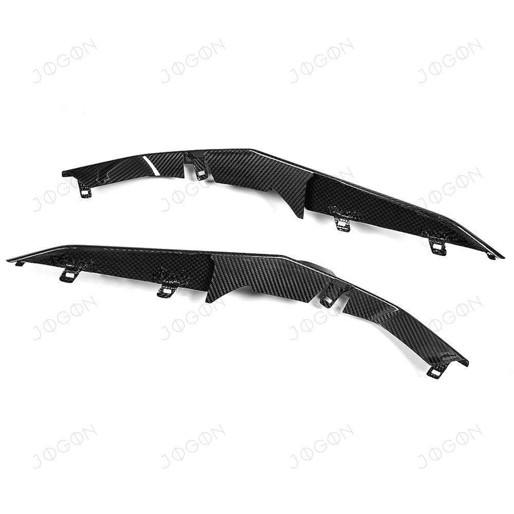 Front Bumper Grille Inserts Trim Dry Carbon Fiber for Corvette C8 Z06 D1WT0116A
