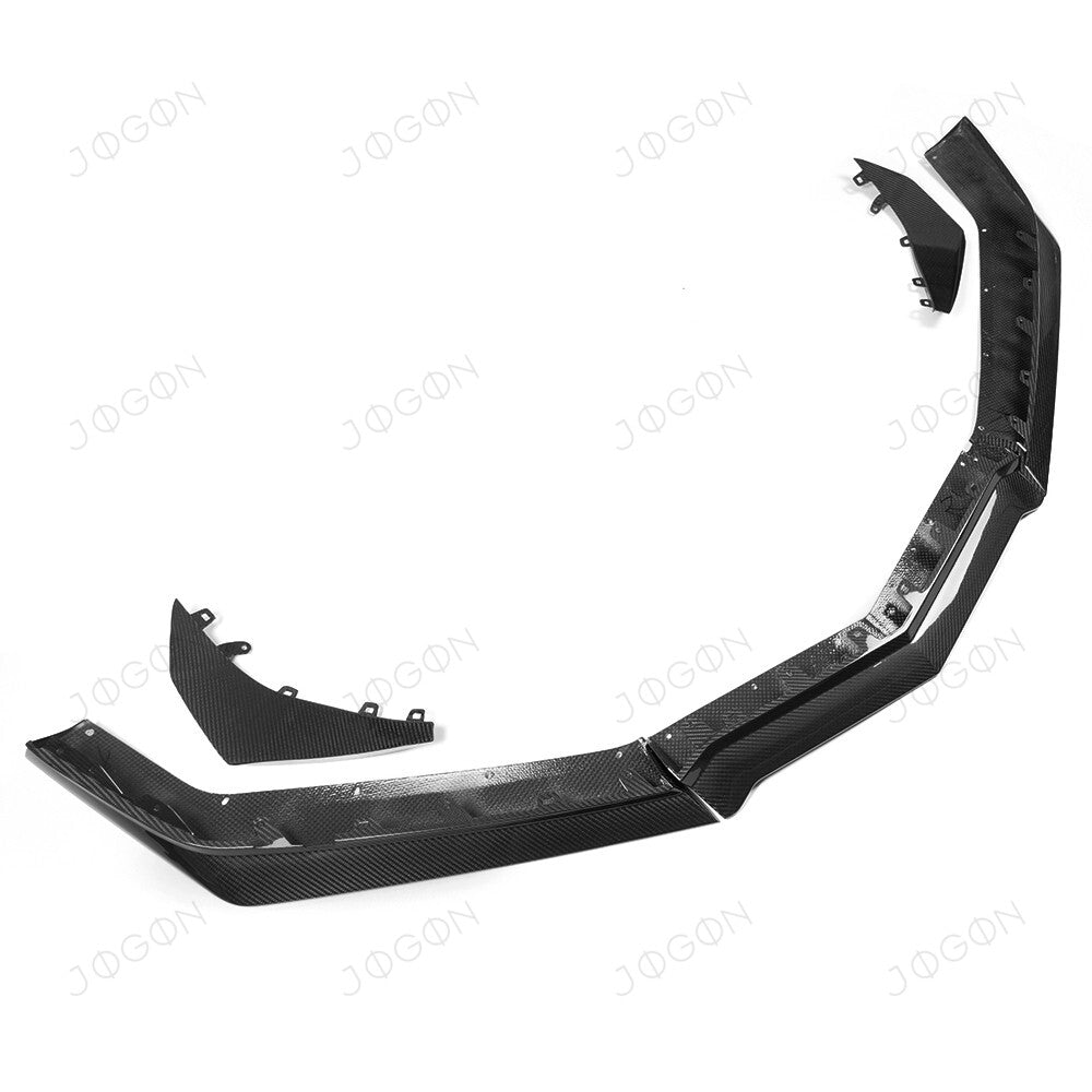 Front Lip Splitter Canards Dry Carbon Fiber for Corvette C8 D1WT0118A