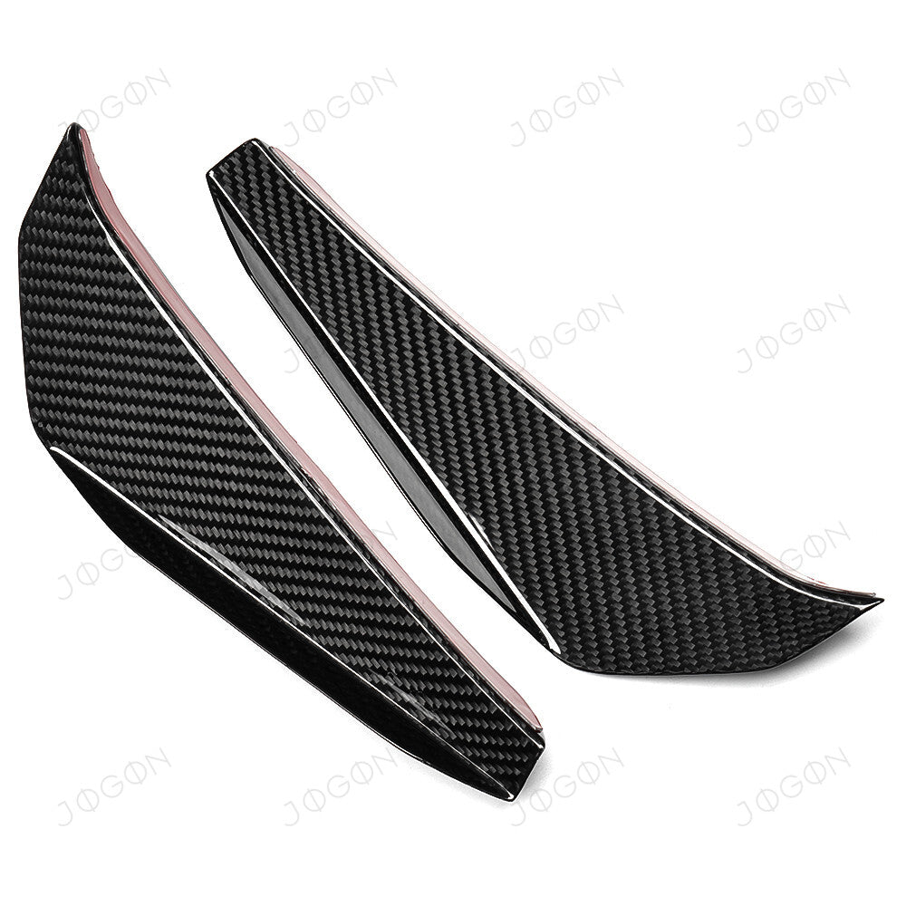 Front Side Canard Kit Splitter Fins Trim Dry Carbon Fiber for Corvette C8 Z06 D1WT0119A