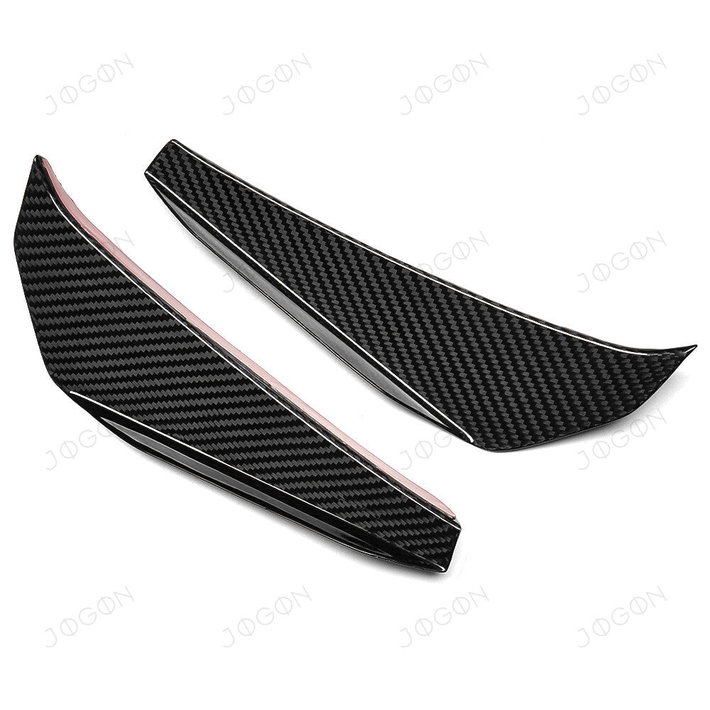 Front Side Canard Kit Splitter Fins Trim Dry Carbon Fiber for Corvette C8 Z06 D1WT0119A