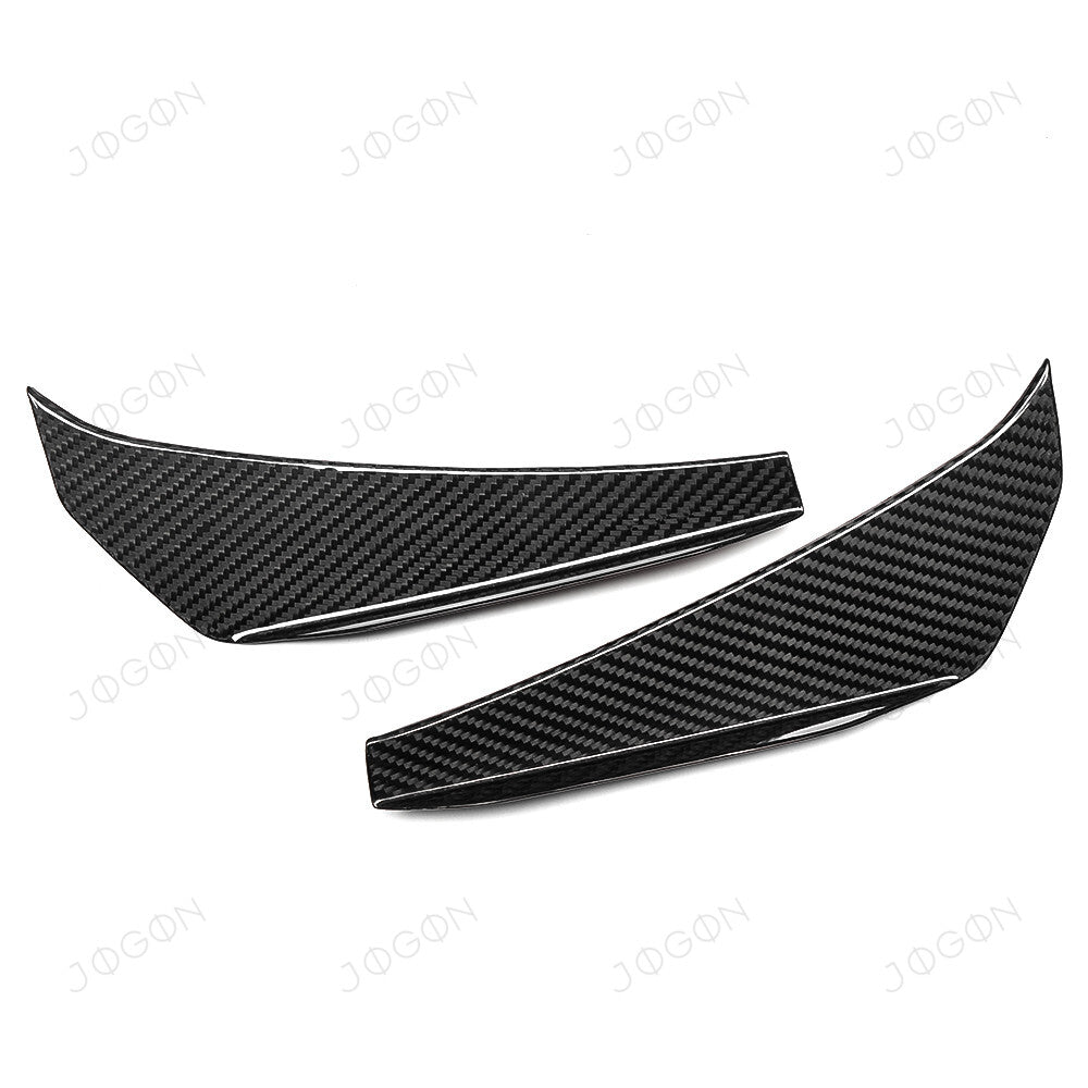 Front Side Canard Kit Splitter Fins Trim Dry Carbon Fiber for Corvette C8 Z06 D1WT0119A