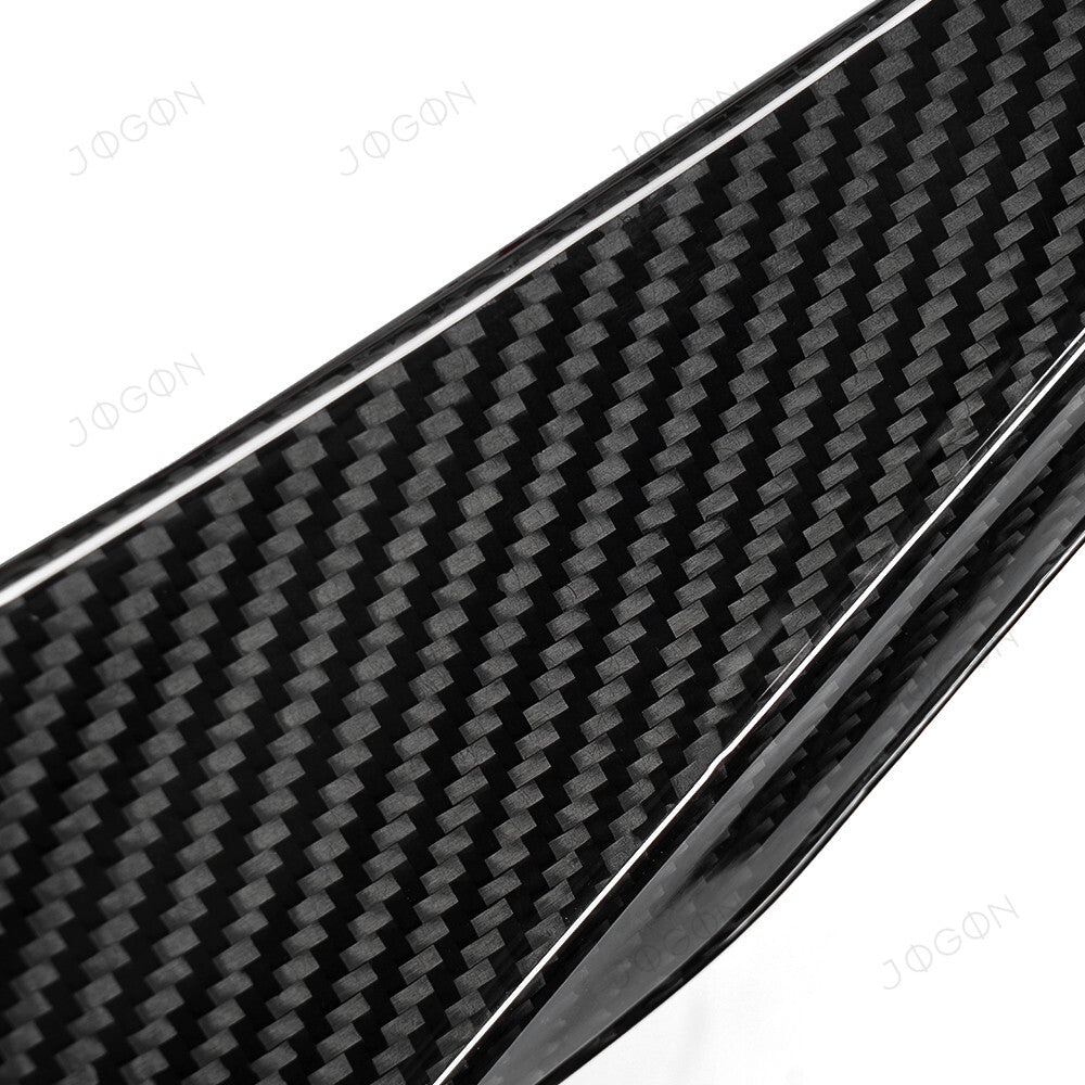 Front Side Canard Kit Splitter Fins Trim Dry Carbon Fiber for Corvette C8 Z06 D1WT0119A