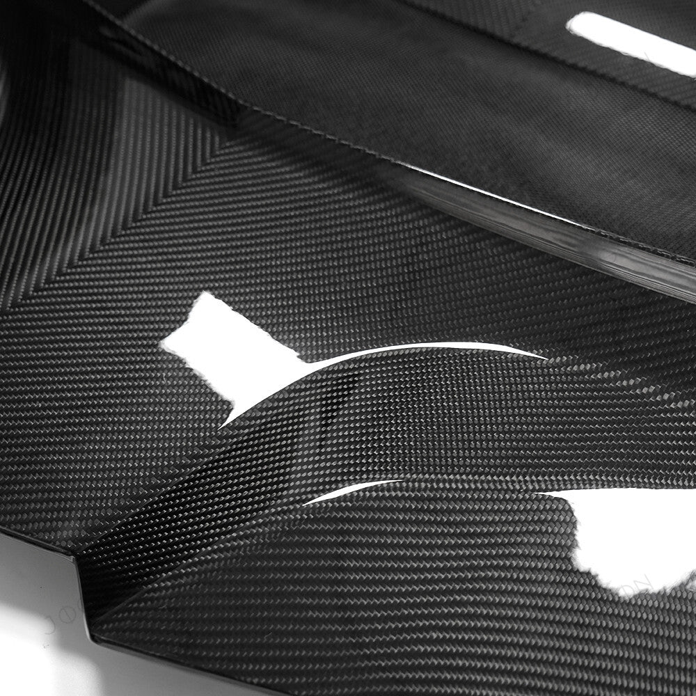 Front Hood Bonnet ZR1 Style Dry Carbon Fiber for Chevrolet Corvette C8 2020-2026