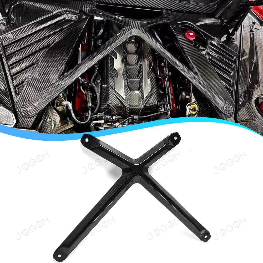 Engine X-Brace Tower Brace Dry Carbon Fiber for Corvette C8 D1WT081