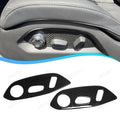 Seat Adjust Button Cover Trim Dry Carbon Fiber for Corvette C8 D1WT051