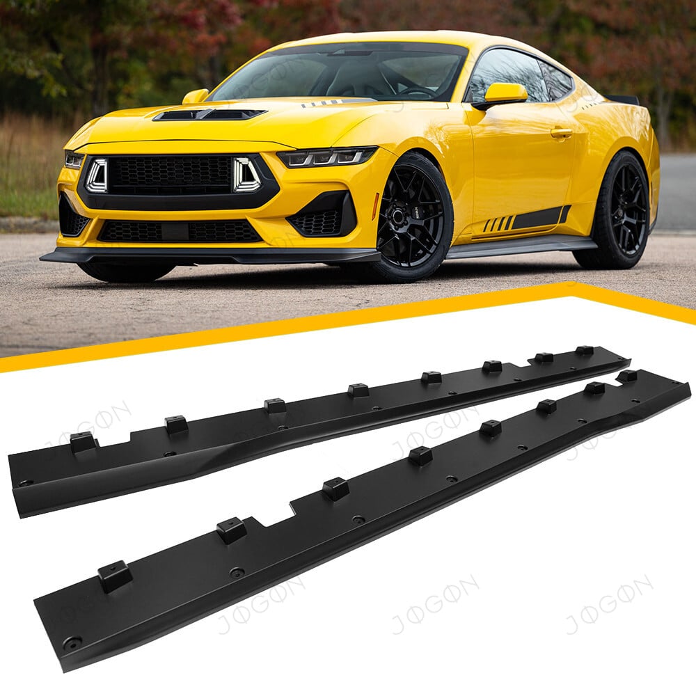 Side Skirts Side Rocker Extensions ABS for Ford Mustang S650 GFD045B