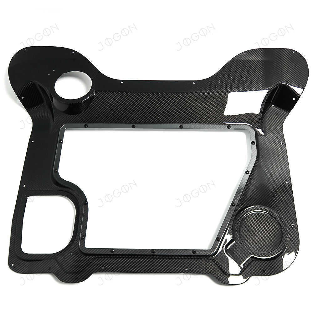 Clear Engine Bay Window Cover Dry Carbon Fiber for Corvette C8 D1WT076
