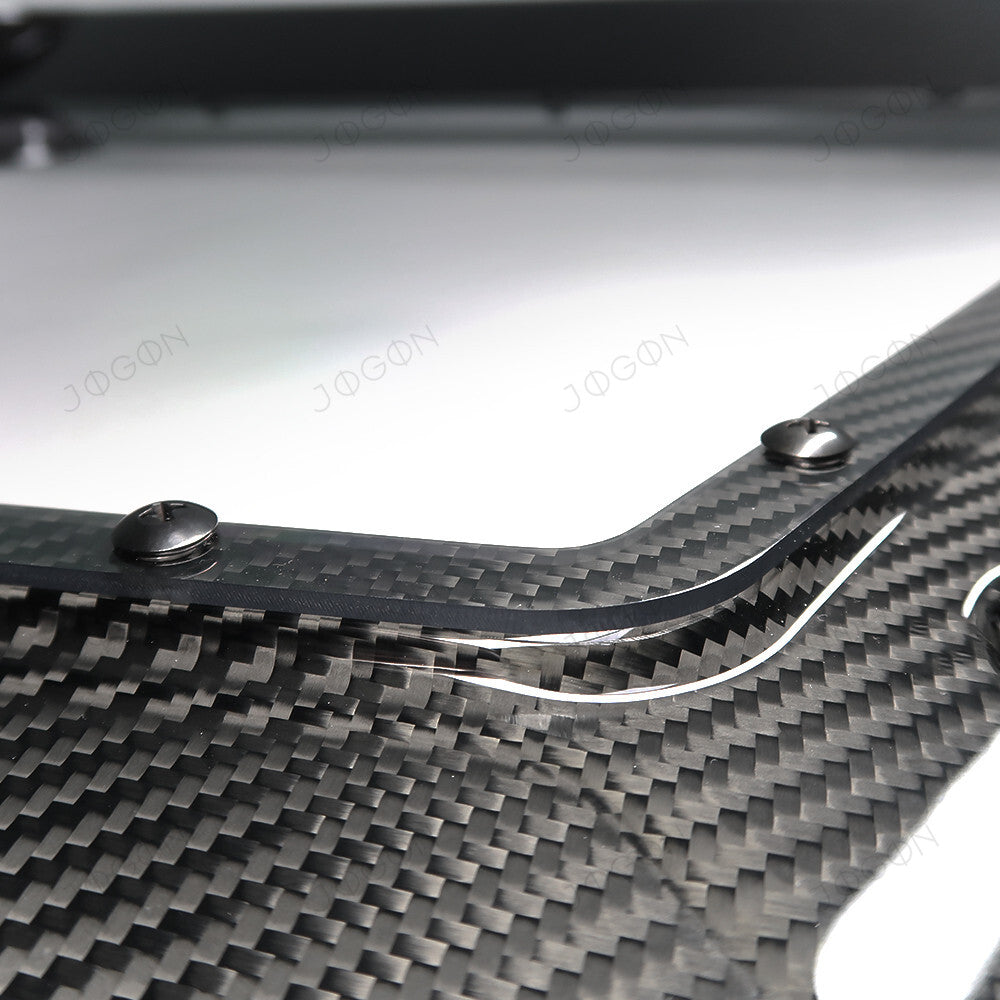 Clear Engine Bay Window Cover Dry Carbon Fiber for Corvette C8 D1WT076