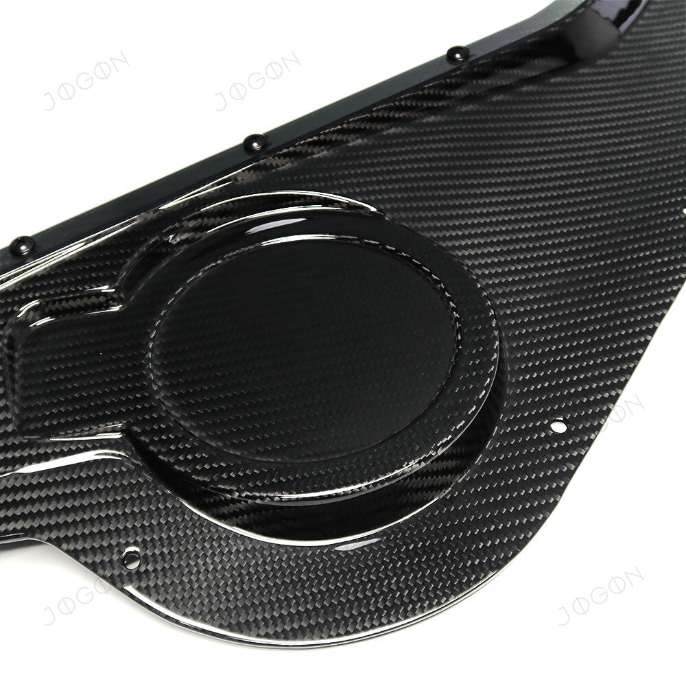 Clear Engine Bay Window Cover Dry Carbon Fiber for Corvette C8 D1WT076