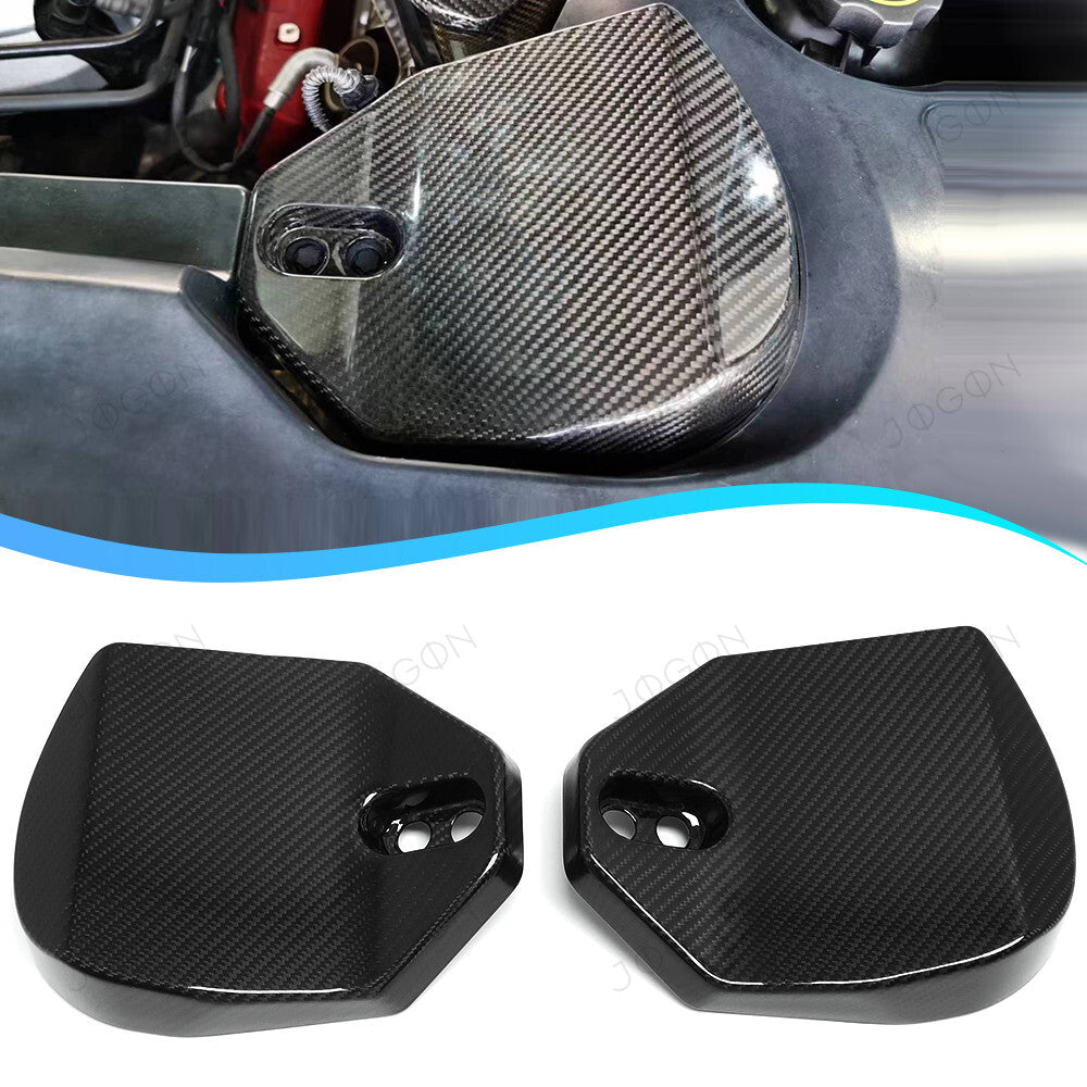 Engine Shock Panel Cover Dry Carbon Fiber for Corvette C8 D1WT089