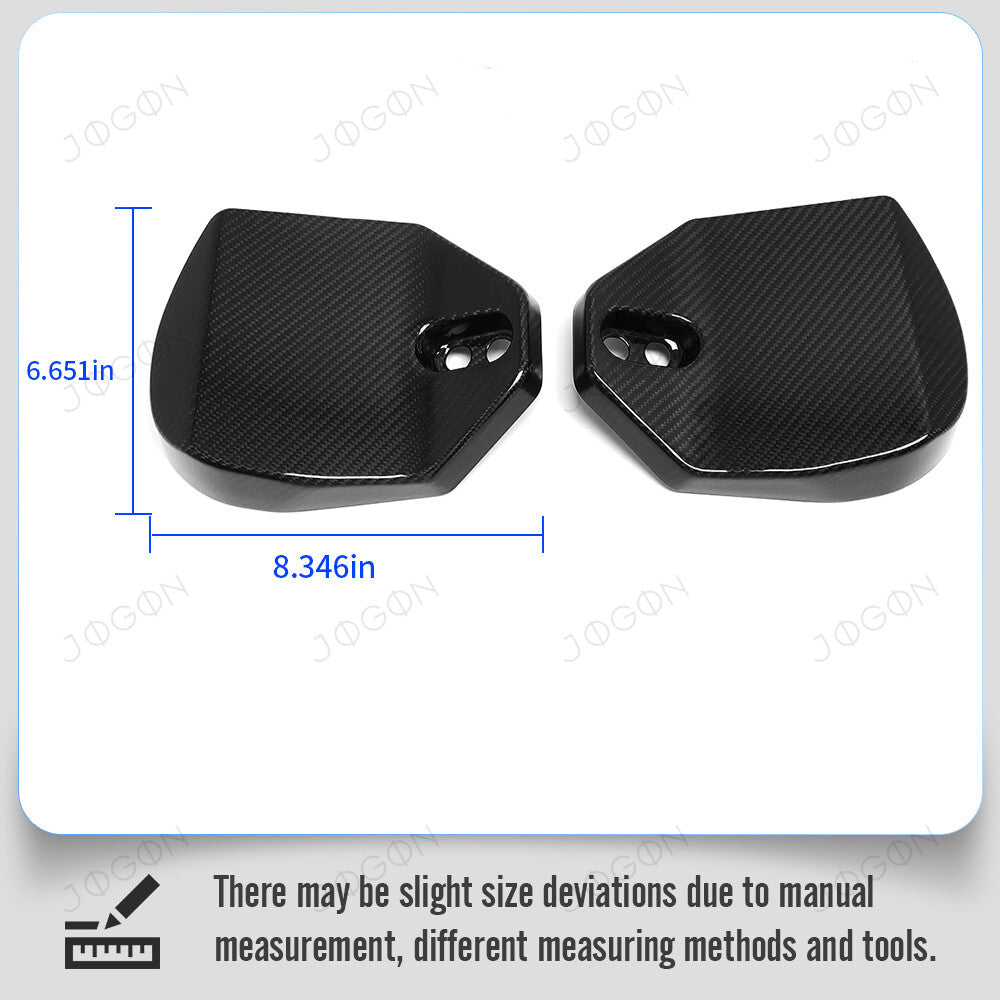 Engine Shock Panel Cover Dry Carbon Fiber for Corvette C8 D1WT089