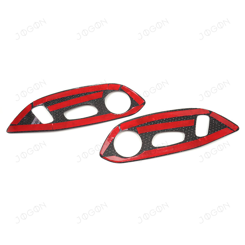 Seat Adjust Button Cover Trim Dry Carbon Fiber for Corvette C8 D1WT051