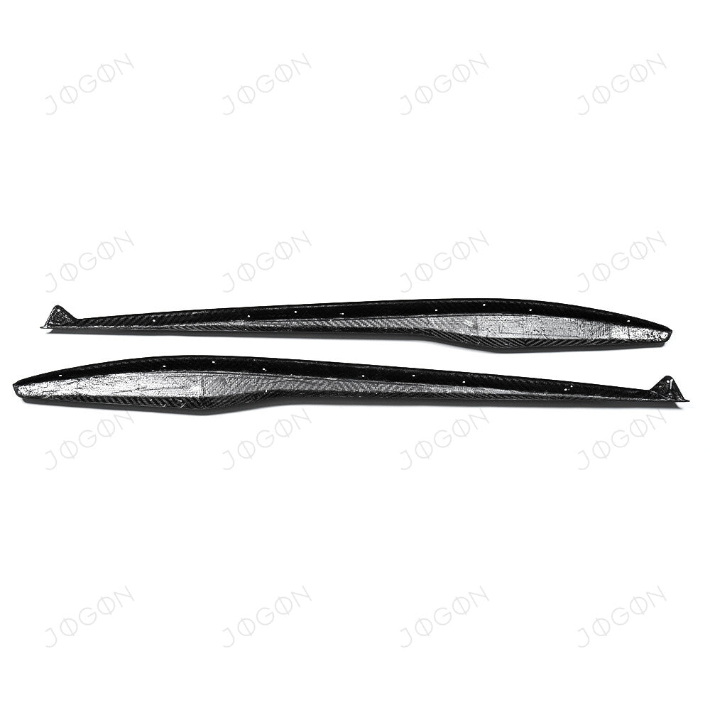 Side Skirts Extension Dry Carbon Fiber for Corvette C8 Z06 E-Ray D1WT0123A