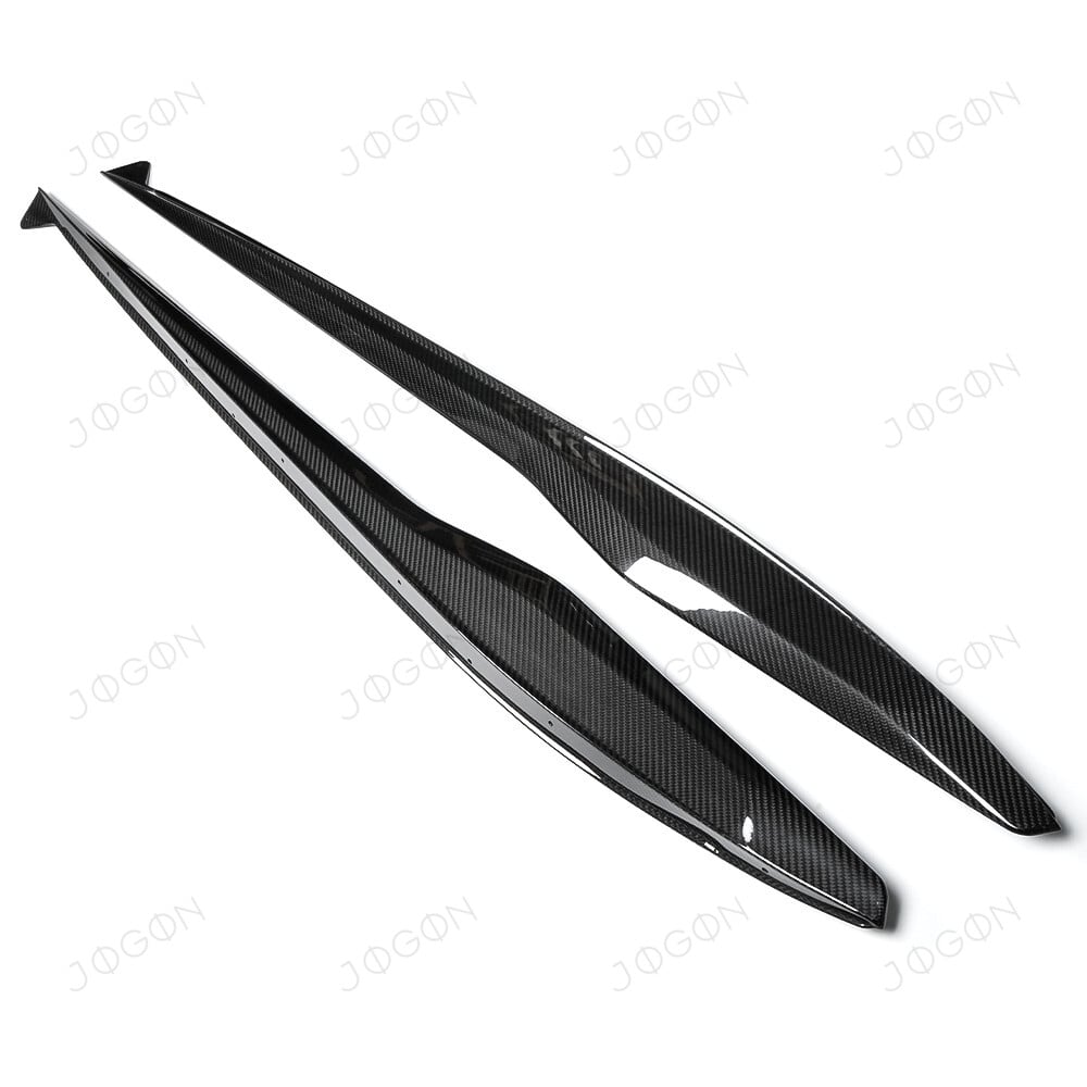 Side Skirts Extension Dry Carbon Fiber for Corvette C8 Z06 E-Ray D1WT0123A