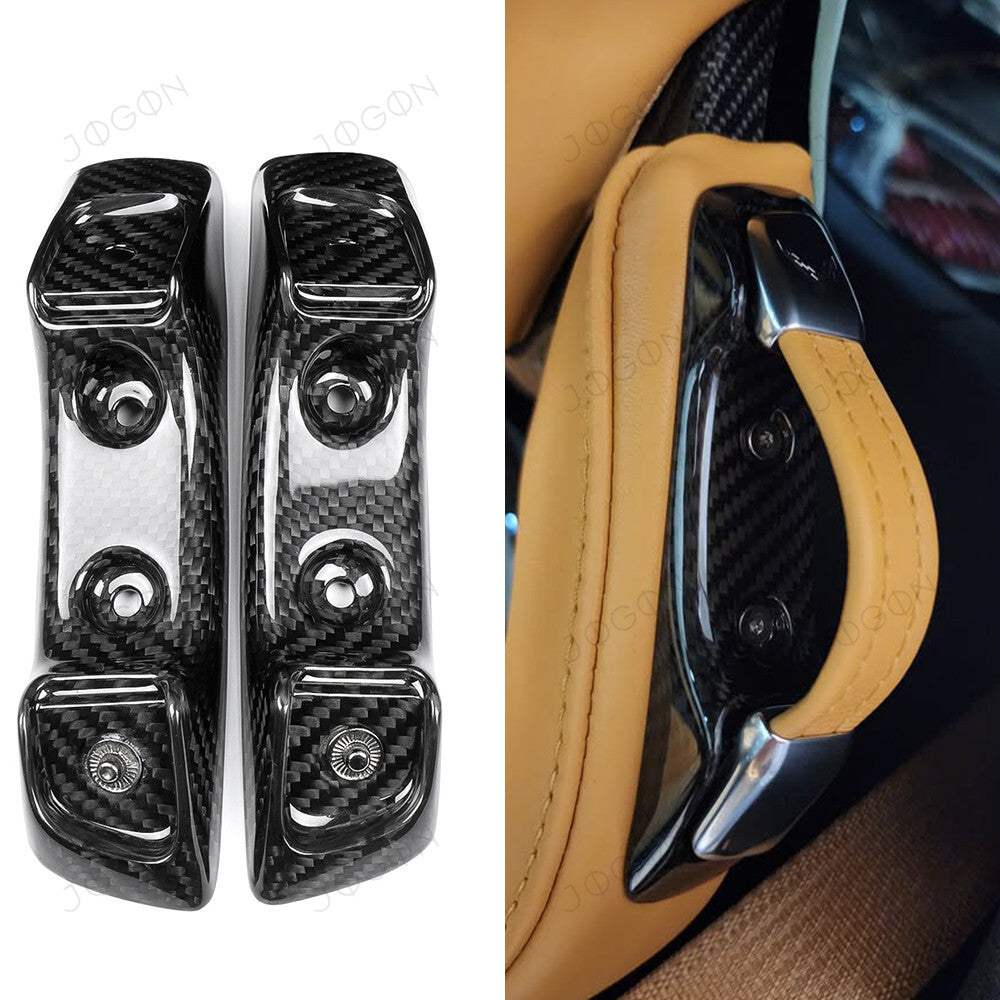 Seat Belt Holder Buckle Panel Real Carbon Fiber for Corvette C8 D1WT0113A