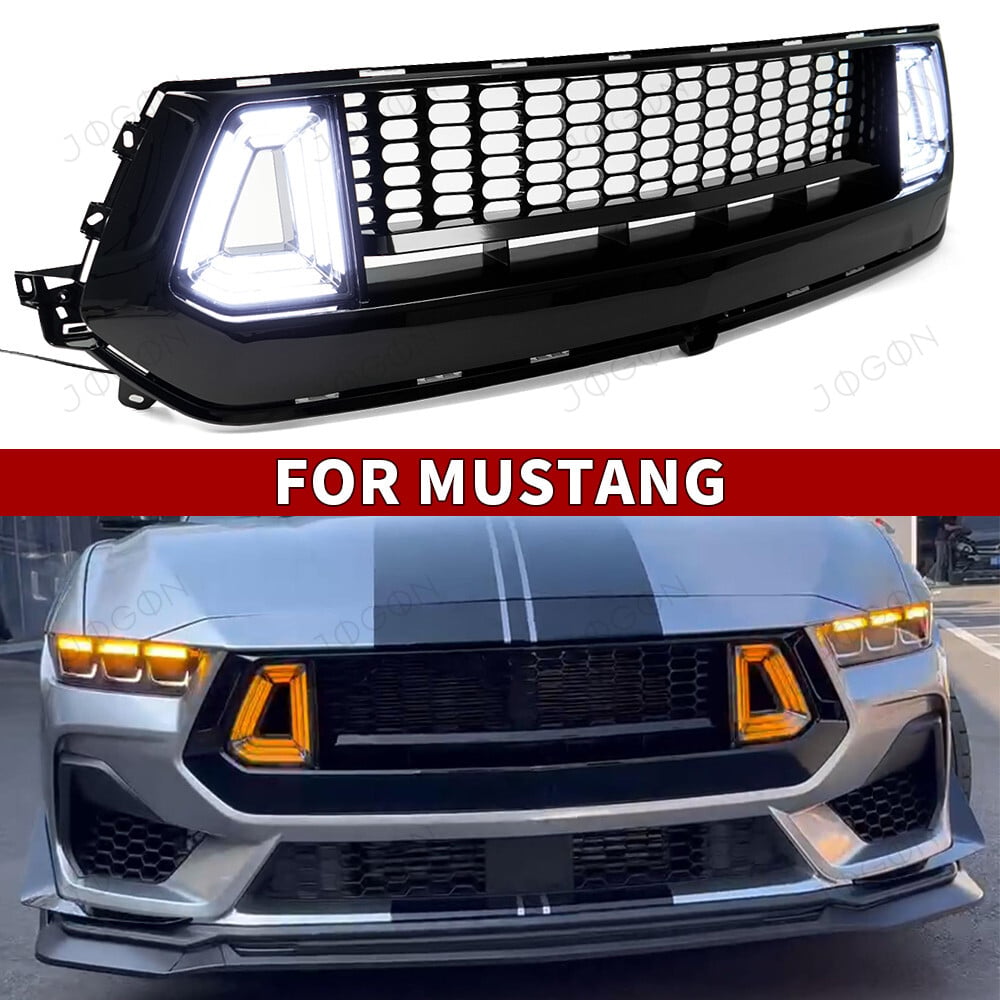 Upper Grille with Light Front Bumper for Ford Mustang S650 GFD030
