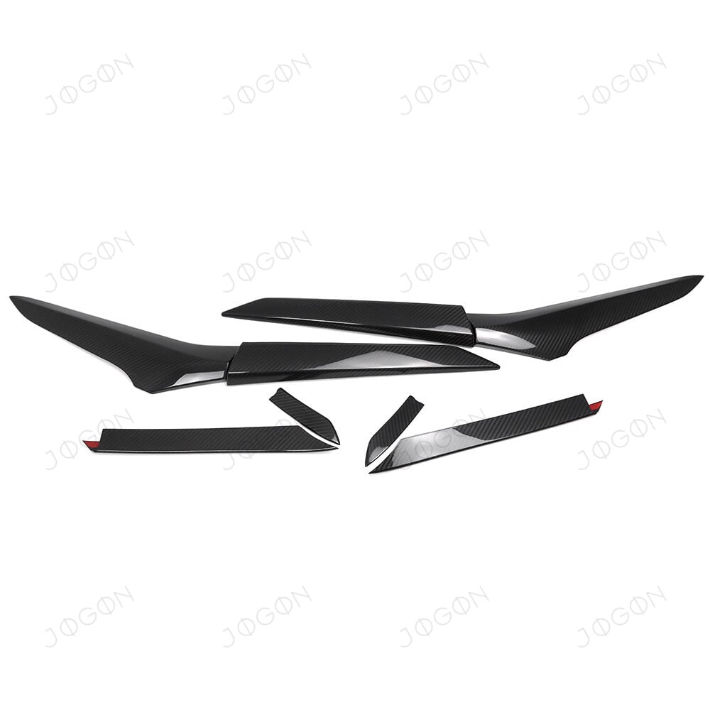 Side Scoop Door Garnish Dry Carbon Fiber for Corvette C8 Z06 E-Ray ZR1 D1WT0108