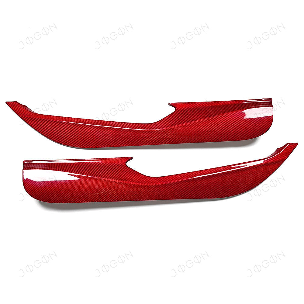 Door Anti-Kick Panel Cover Dry Carbon Fiber for Corvette C8 D1WT087