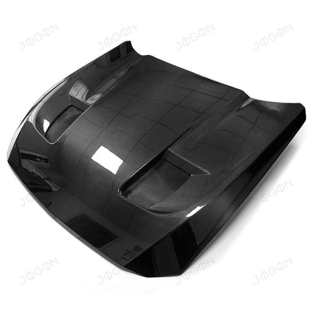 Front Bonnet Hood Dry Carbon Fiber for Ford Mustang S650 D2FT050A