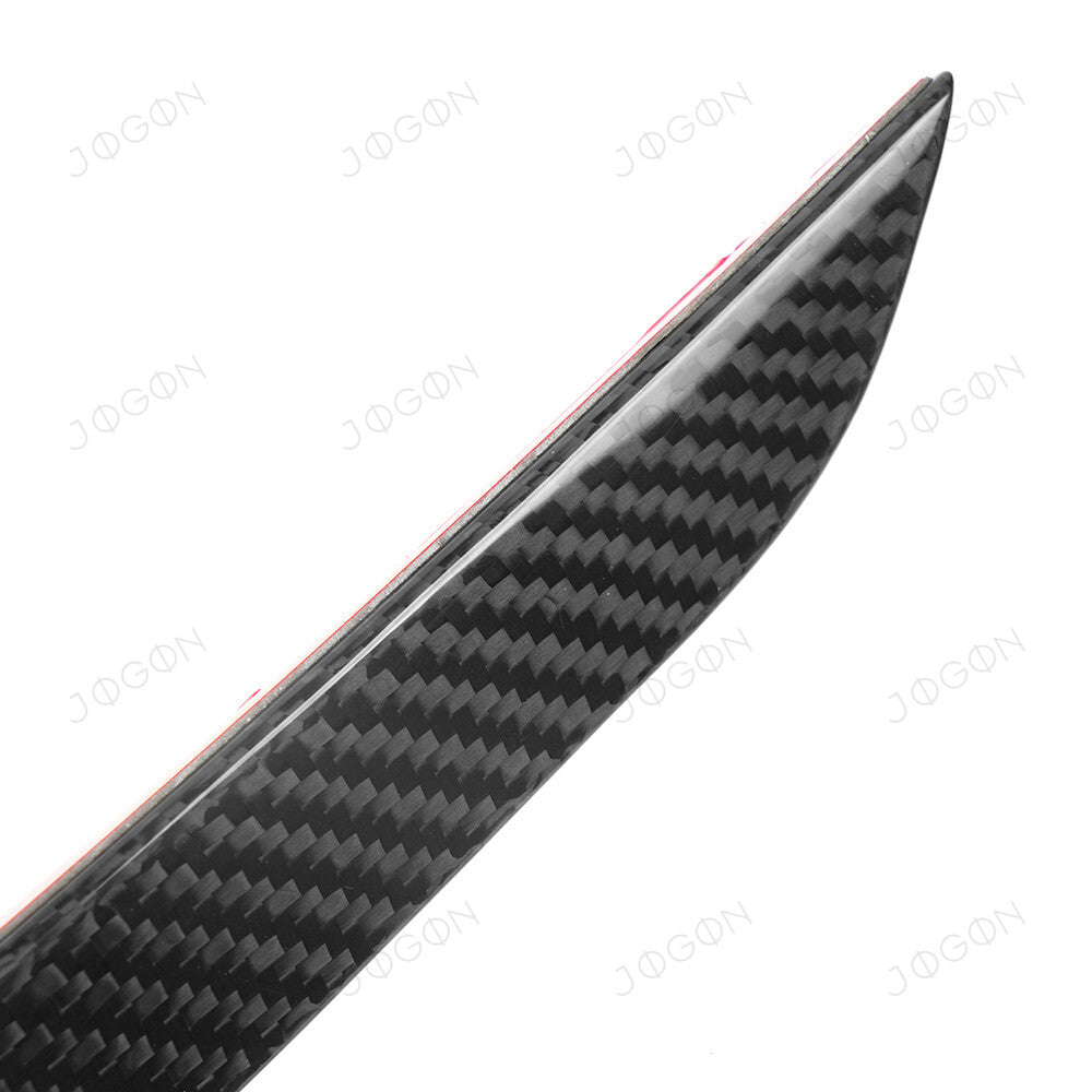 Front Bumper Canards Splitter Trims Dry Carbon Fiber for Ford Mustang S650 D2FT038