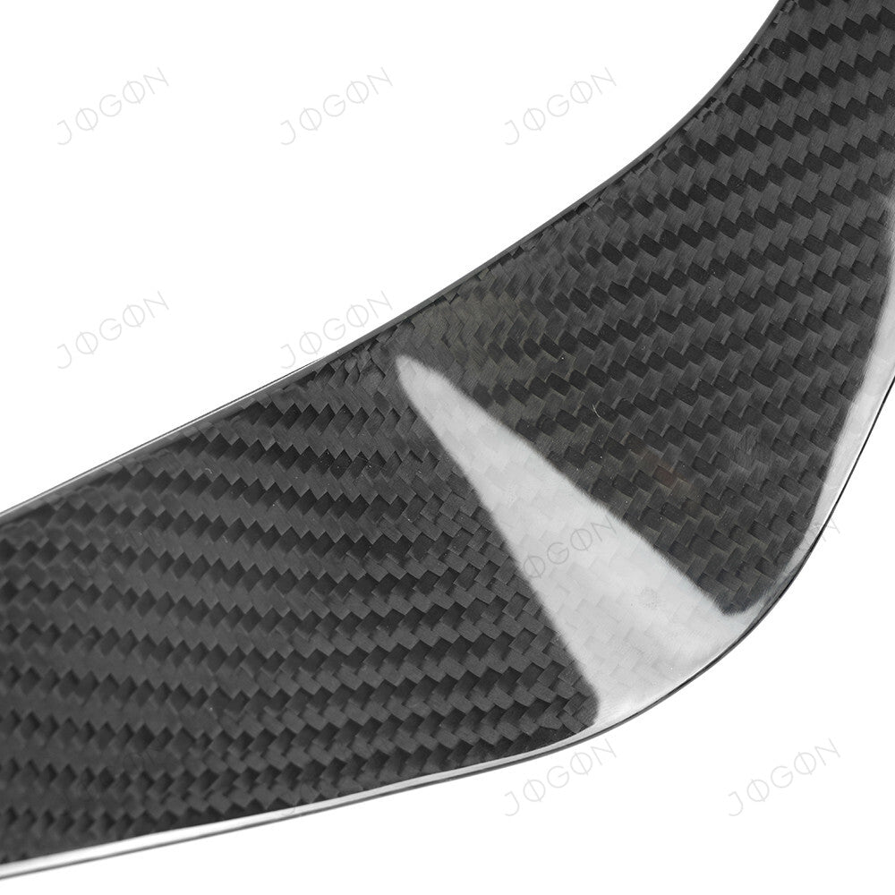 Front Bumper Canards Splitter Trims Dry Carbon Fiber for Ford Mustang S650 D2FT038