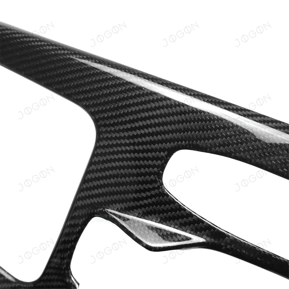 Center Console Cup Holder Cover Set Dry Carbon Fiber for Corvette C8 D1WT036