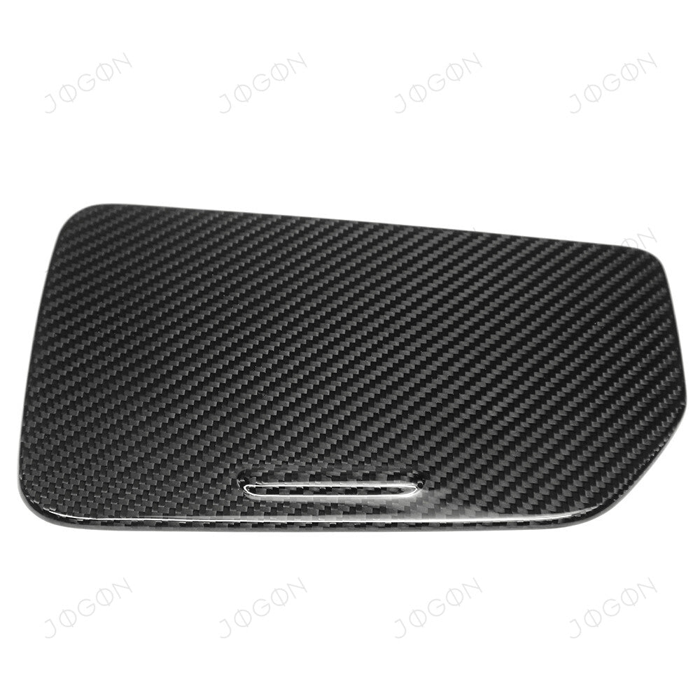 Center Console Cup Holder Cover Set Dry Carbon Fiber for Corvette C8 D1WT036