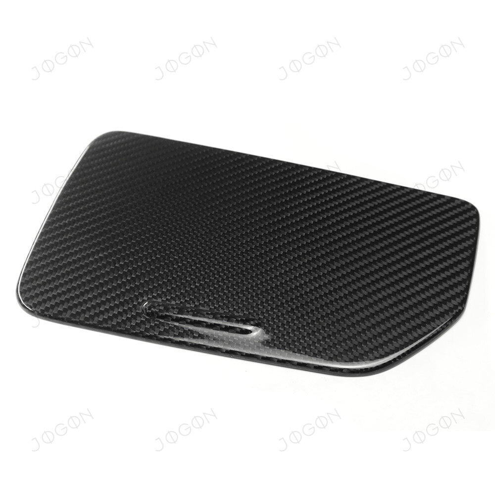 Center Console Cup Holder Cover Set Dry Carbon Fiber for Corvette C8 D1WT036
