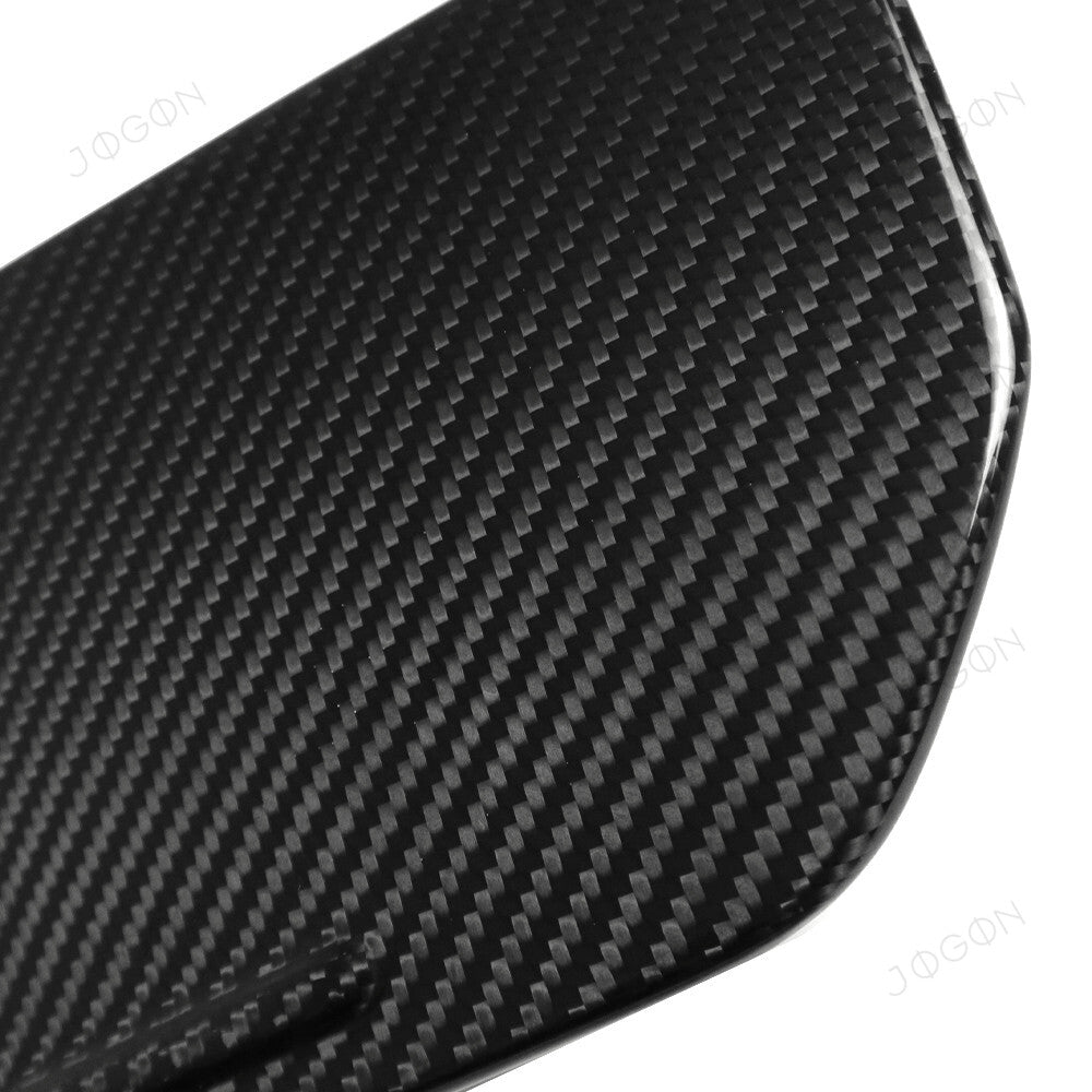 Center Console Cup Holder Cover Set Dry Carbon Fiber for Corvette C8 D1WT036