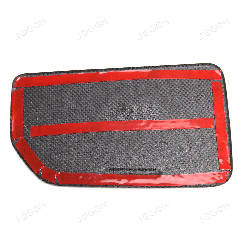 Center Console Cup Holder Cover Set Dry Carbon Fiber for Corvette C8 D1WT036