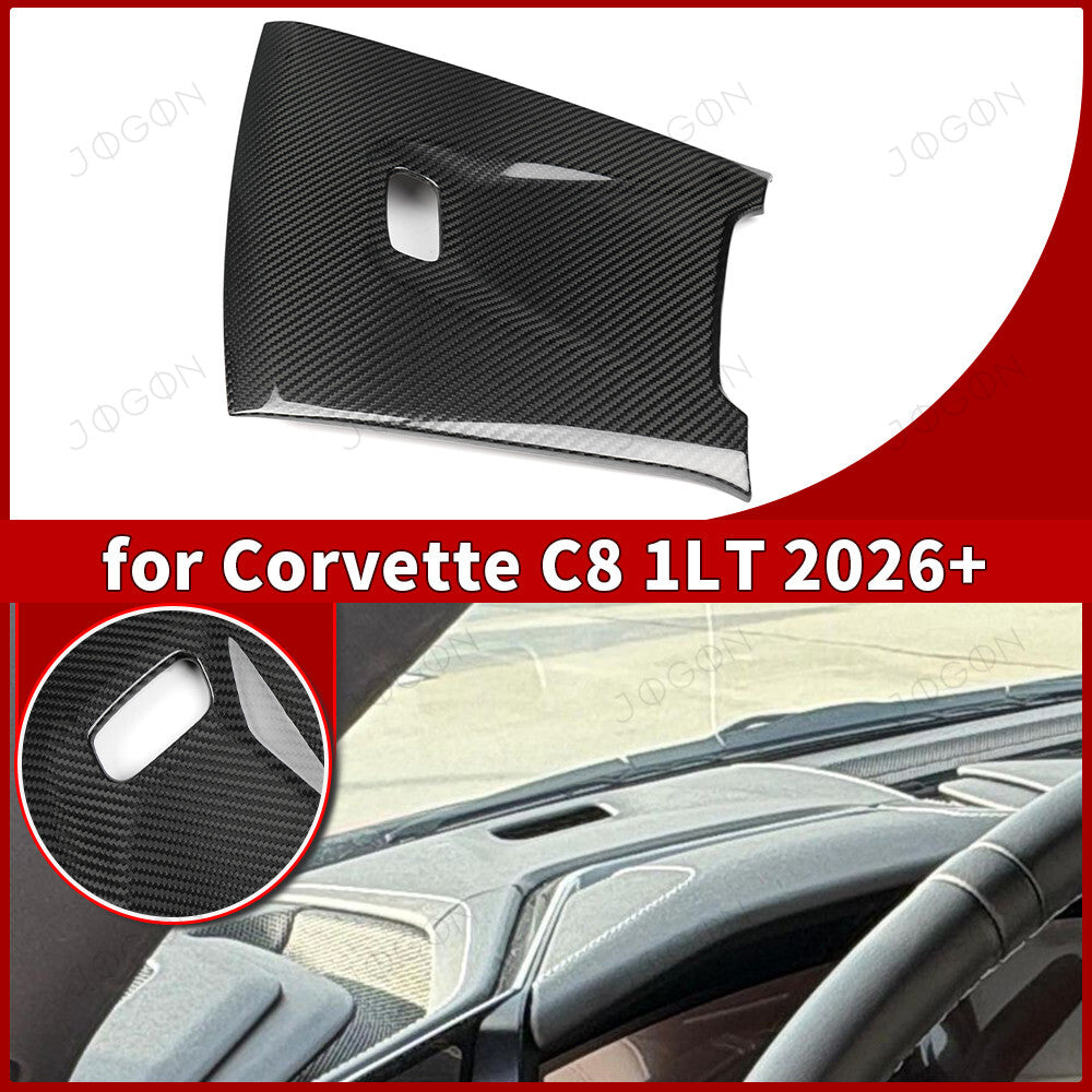 Head Up Display Cover Dry Carbon Fiber for Corvette C8 DAWT001A