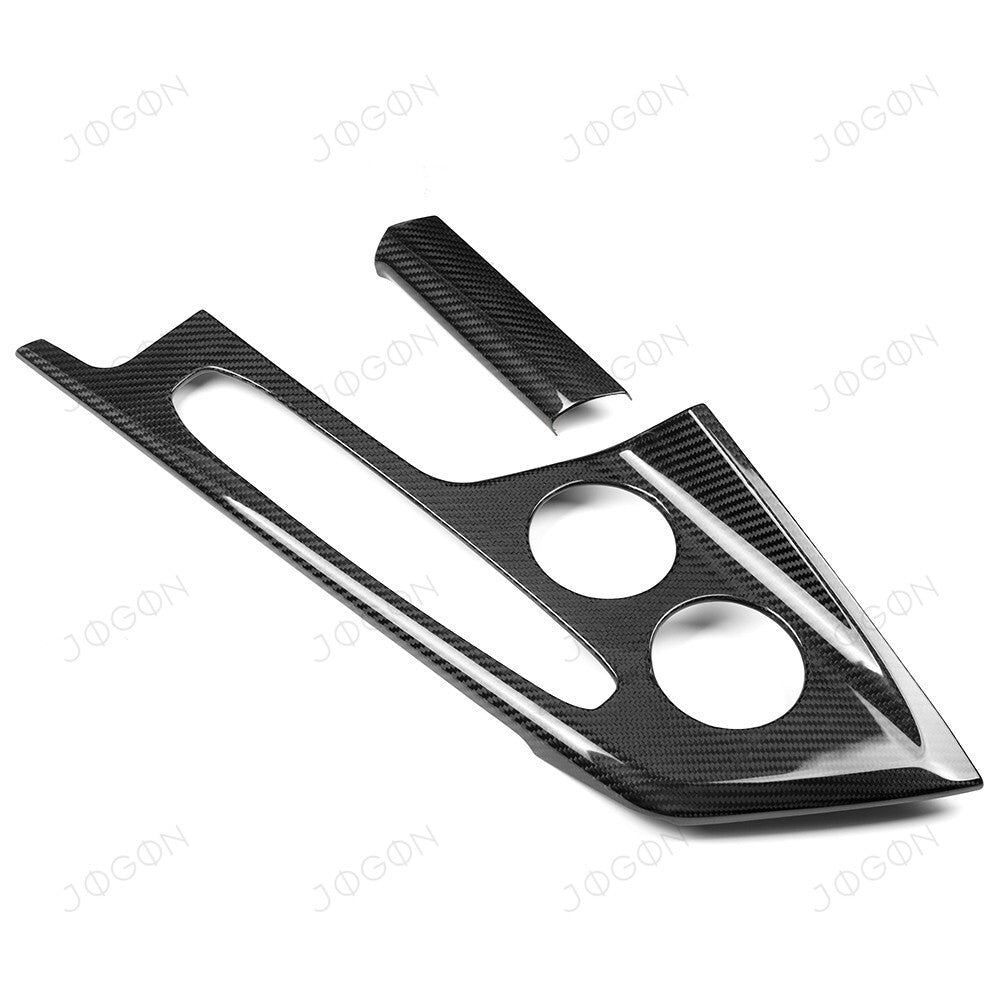 Center Console Panel Cover Dry Carbon Fiber for Corvette C8 DAWT003A