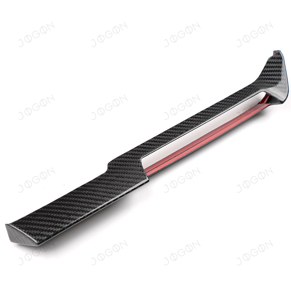 Climate Control Lower Panel Dry Carbon Fiber for Corvette C8 DAWT004A